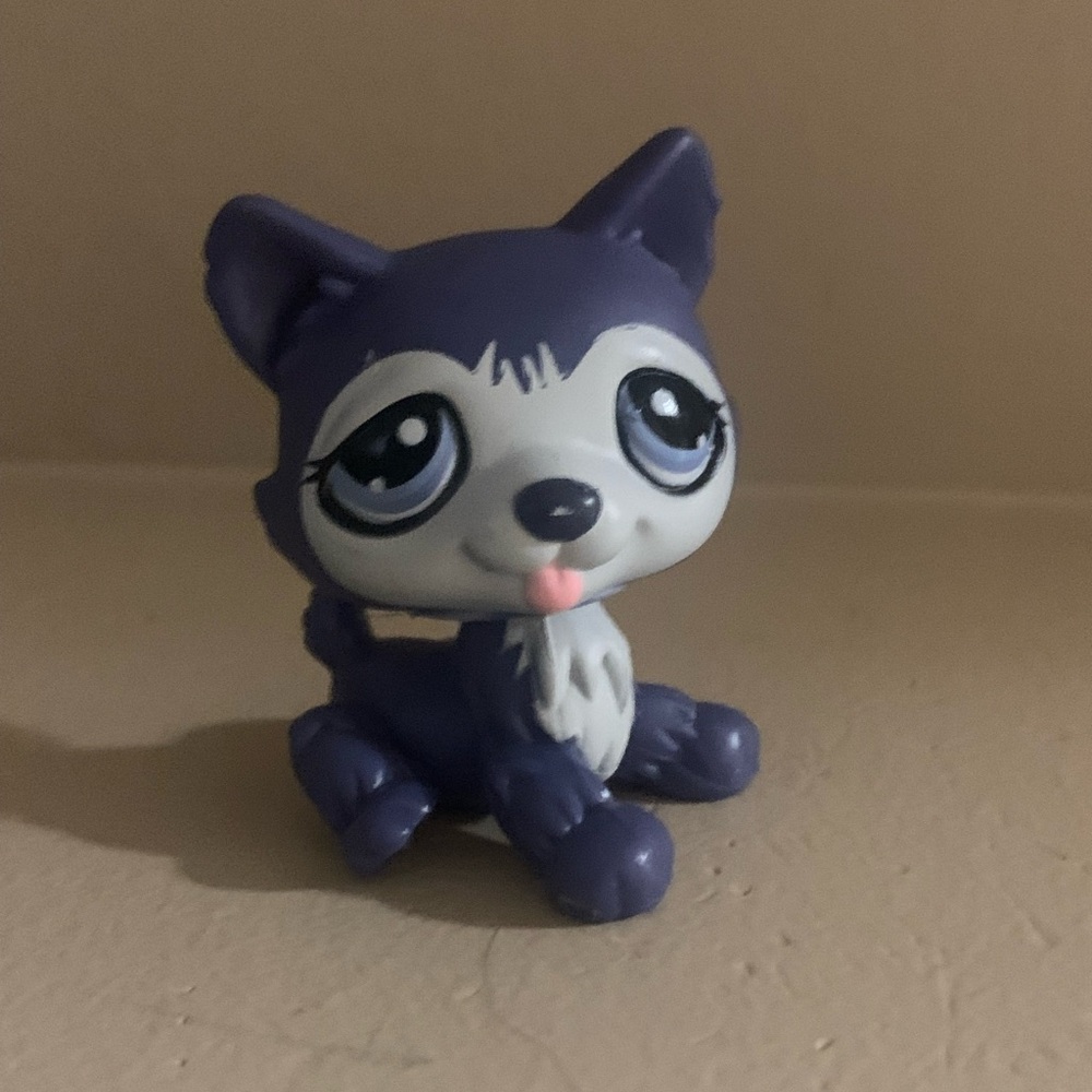 LPS husky with blue eyes  #900